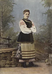 Klein Russisch meisje